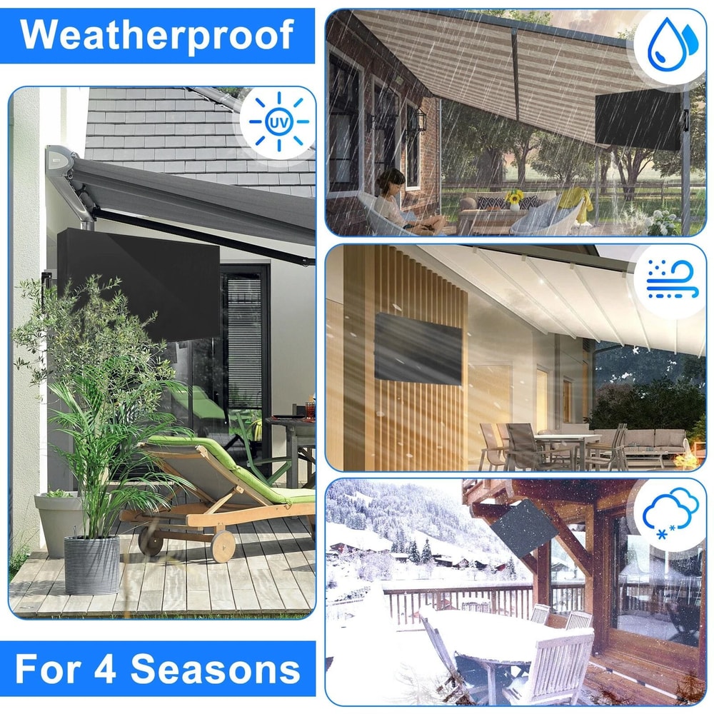 Waterproof Weatherproof Outdoor TV Cover Fitted Television Protector 1