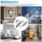 Reflective Wall Sticker Film Mirror Sheets Self Adhesive Peel And Stick Tiles For Home Decor 3