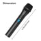 Wireless Mic Professional Handheld Microphone System USB Receiver 1