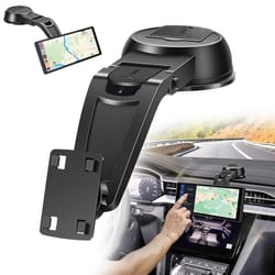 suction cup carplay screen mount, rotation holder, universal dashboard mount