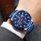 Stainless Steel Classic Watch Waterproof Men Business Wristwatch Elegant Timepiece Gift 1