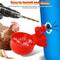 Automatic Chicken Waterer Poultry Watering Cups Drinker LeakProof Easy To Clean 5