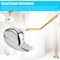 Side Mount Toilet Flush Lever Handle Easy Use Angle Fits 5