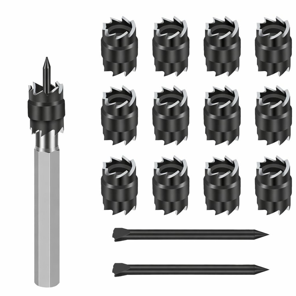 Rotary Spot Weld Cutter Bits Double Sided Remover Drill HighSpeed Steel Tool For Stainless Steel Al 0