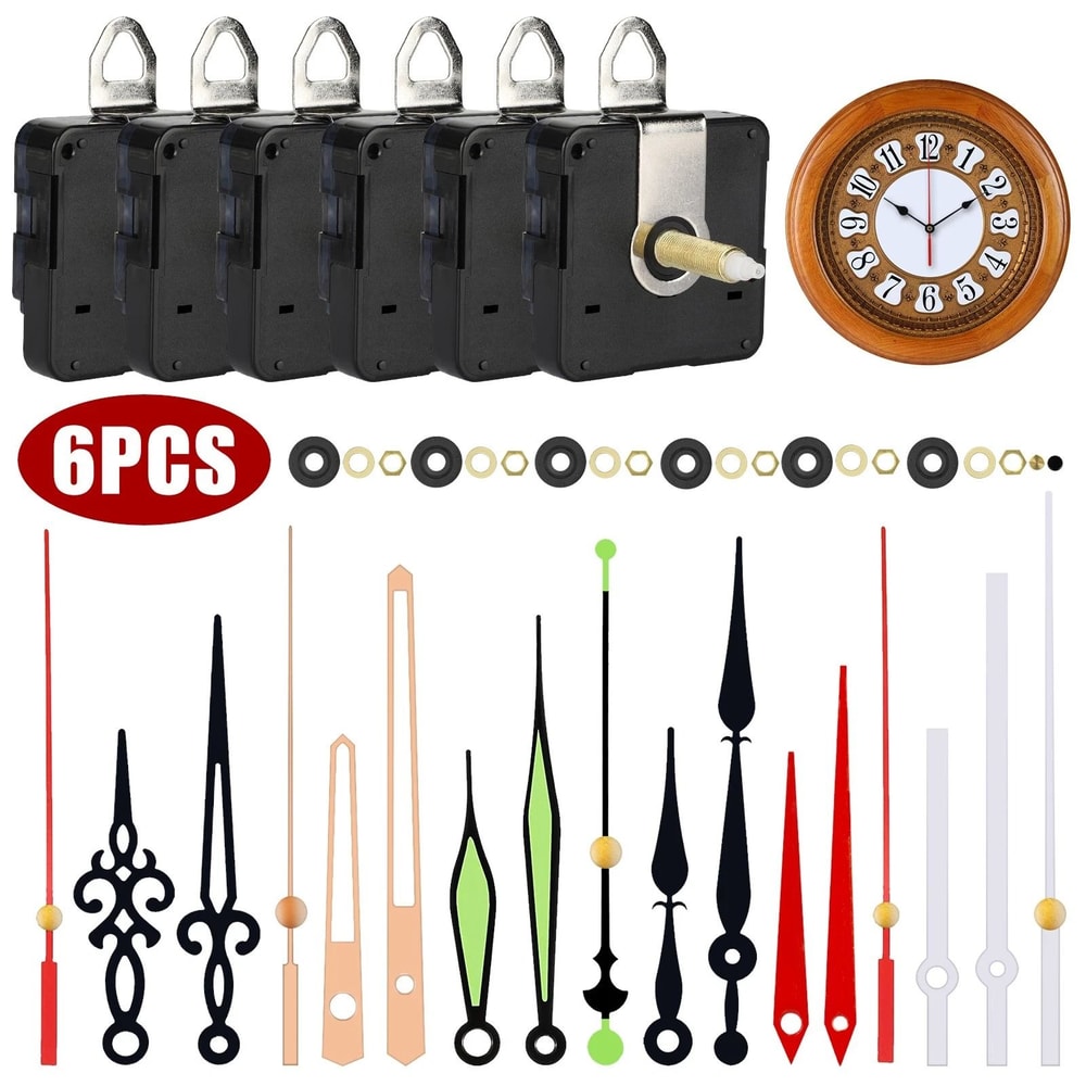 DIY Clock Repair Kit With Silent Movement Clock Styles 9