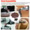 Drum Kit For Nail Drill With Sanding Bands And Mandrels 3