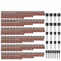 drum kit for nail drill with sanding bands and mandrels