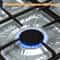Heavy Duty Disposable Aluminum Stove Burner Liners Square Gas Burner Cover Tin Protector 4