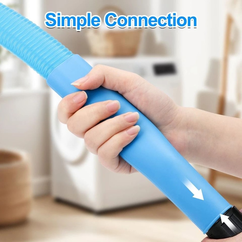 Dryer Vent Cleaning Kit Vacuum Hose Attachment With Lint Remover Brush For Washer 1