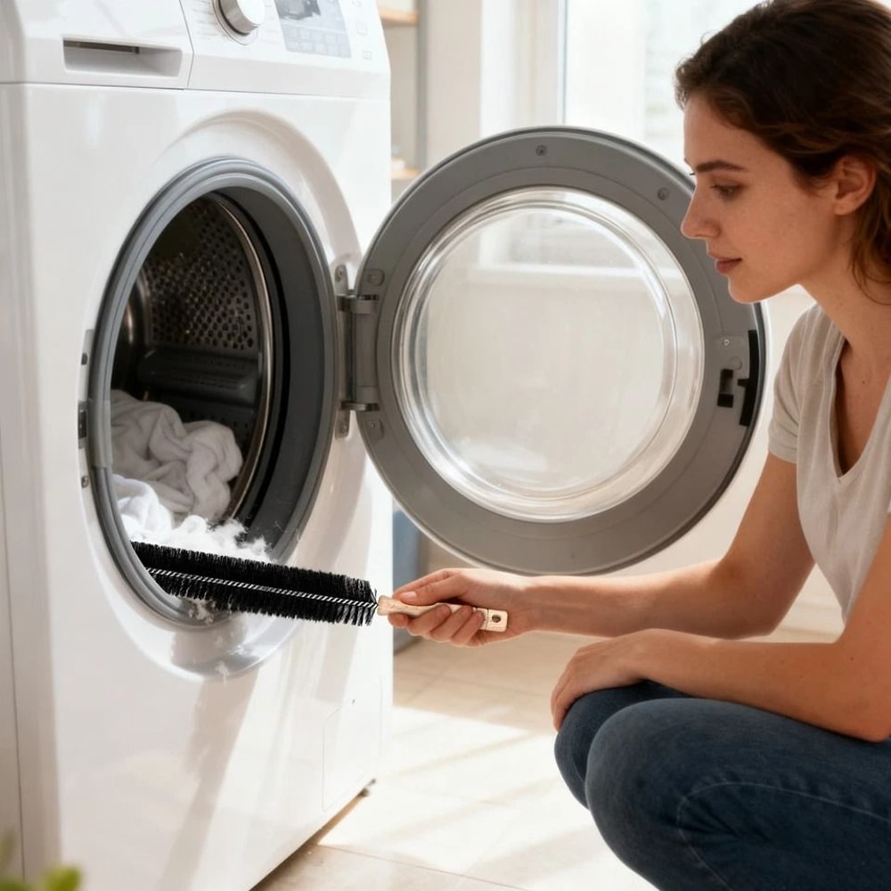 Dryer Vent Cleaning Kit Vacuum Hose Attachment With Lint Remover Brush For Washer 2