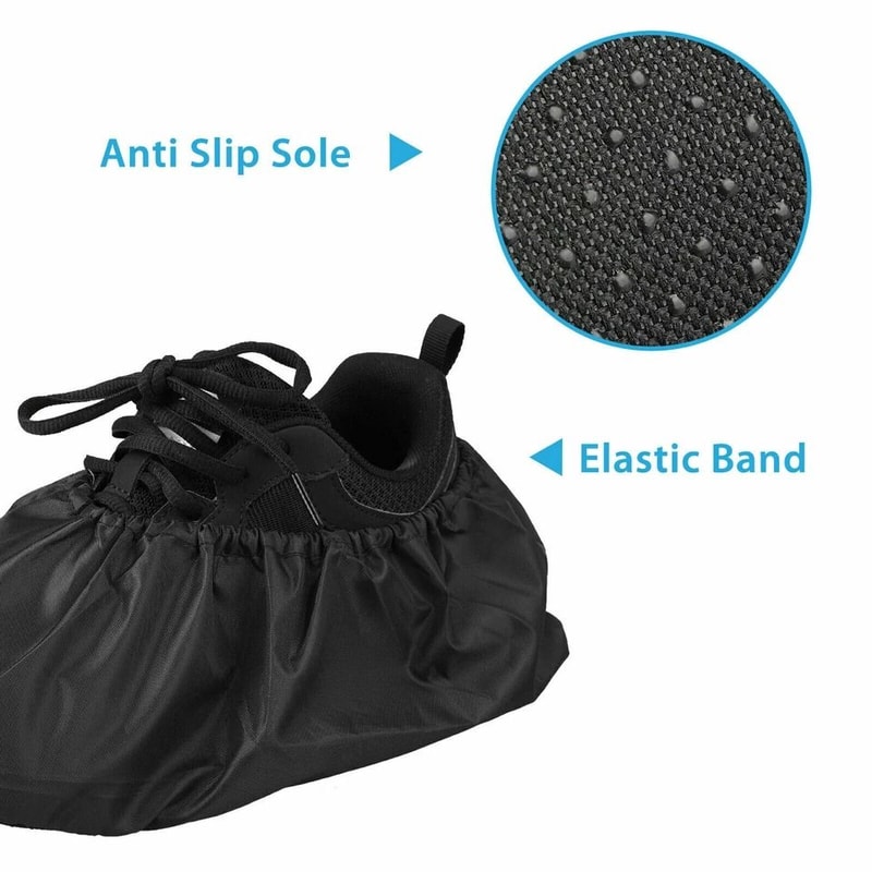 Reusable NonSlip Waterproof Shoe Covers Washable Overshoes For Protection 7