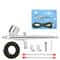 Airbrush Kit With Dual Action Gravity Feed Spray Gun For Painting Crafting 0
