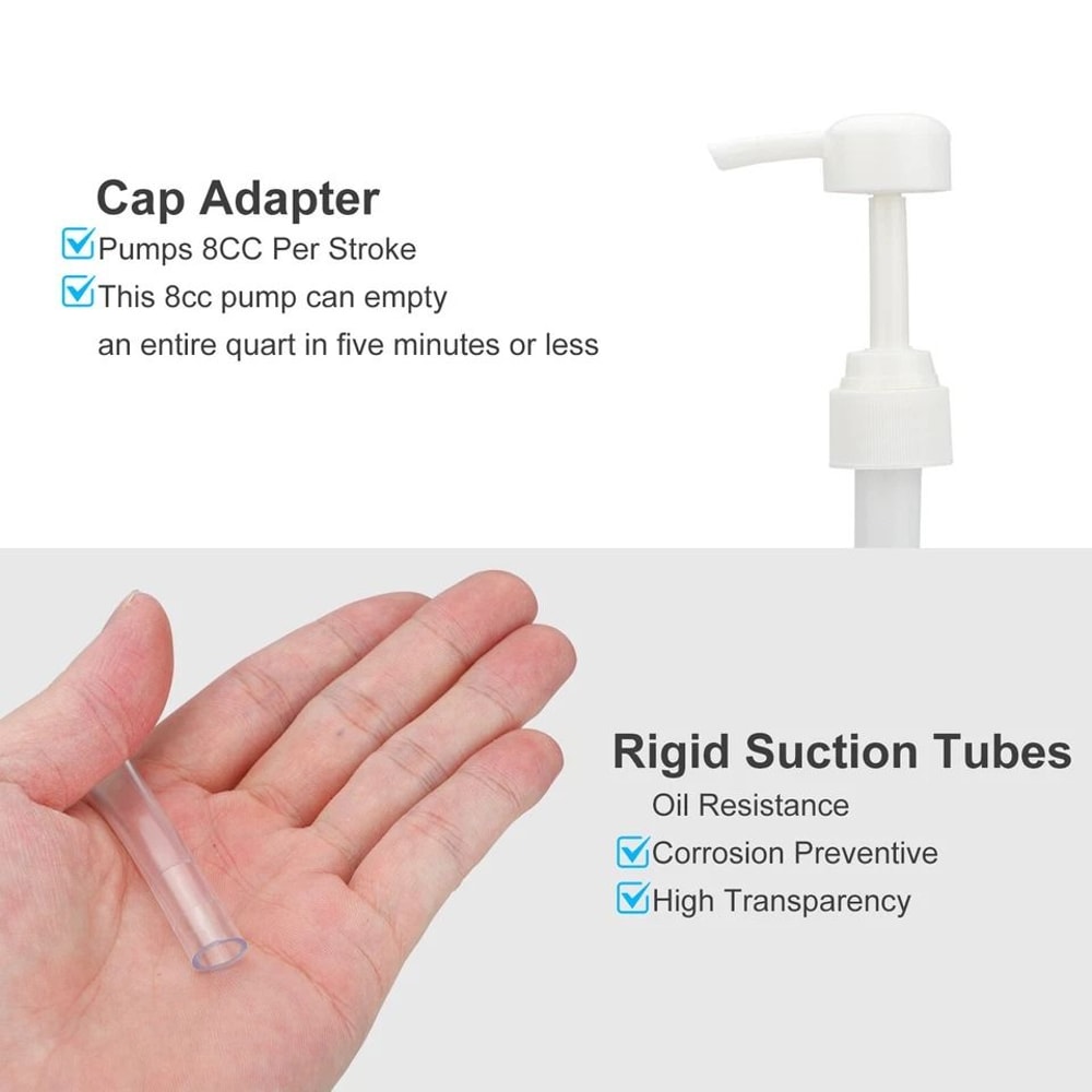 Marine Boat Lower Unit Gear Oil Pump Compatible With Standard Quart Bottles For Outboard Motors 1