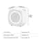 Soothing Sound Night Light Mini White Noise Sleep Machine For Bedroom 3