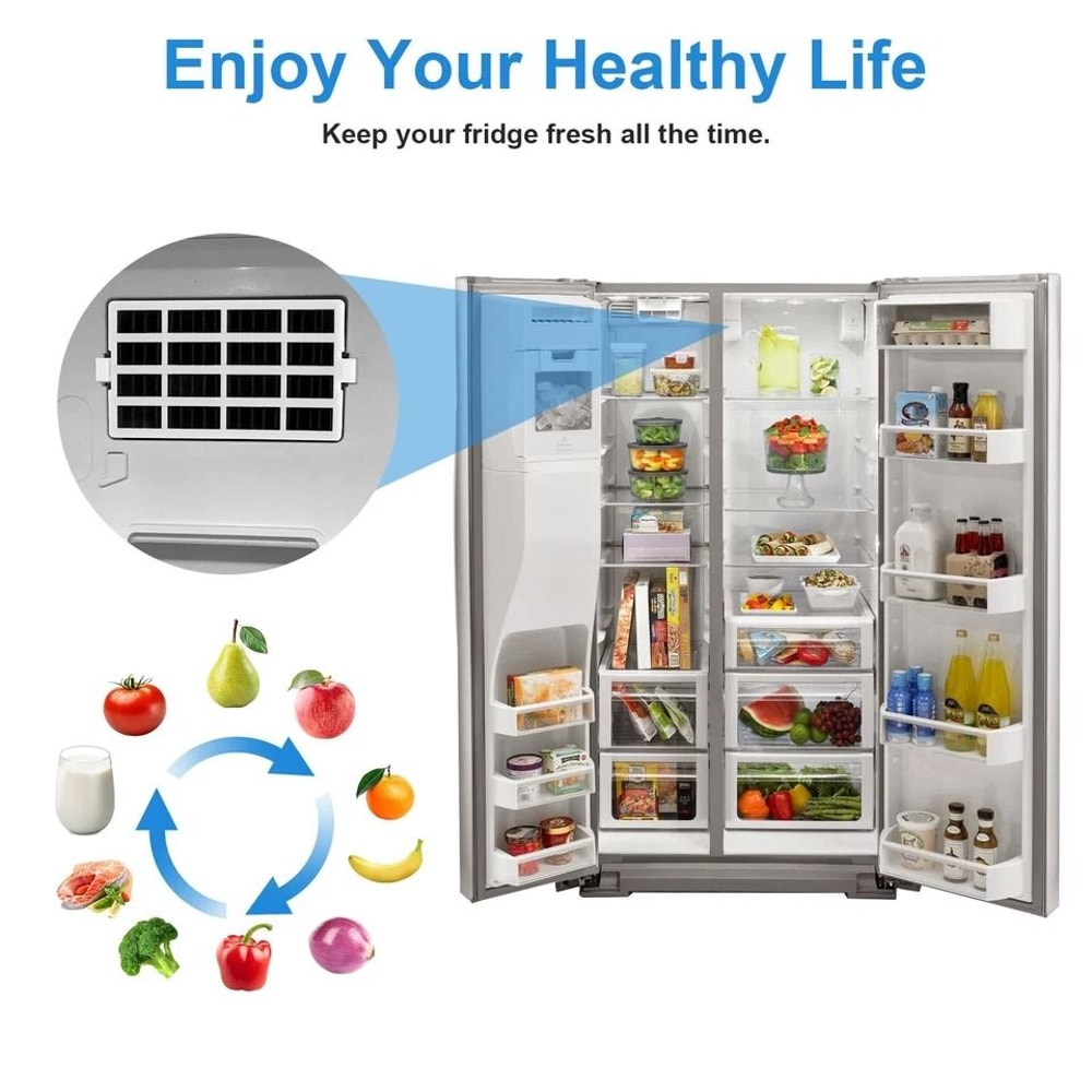 Whirlpool Refrigerator Air Filter Replacement Fresh Flow Air Filter 2