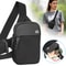 Compact Waterproof Chest Backpack For Men Women Adjustable Sling Shoulder Bag 0