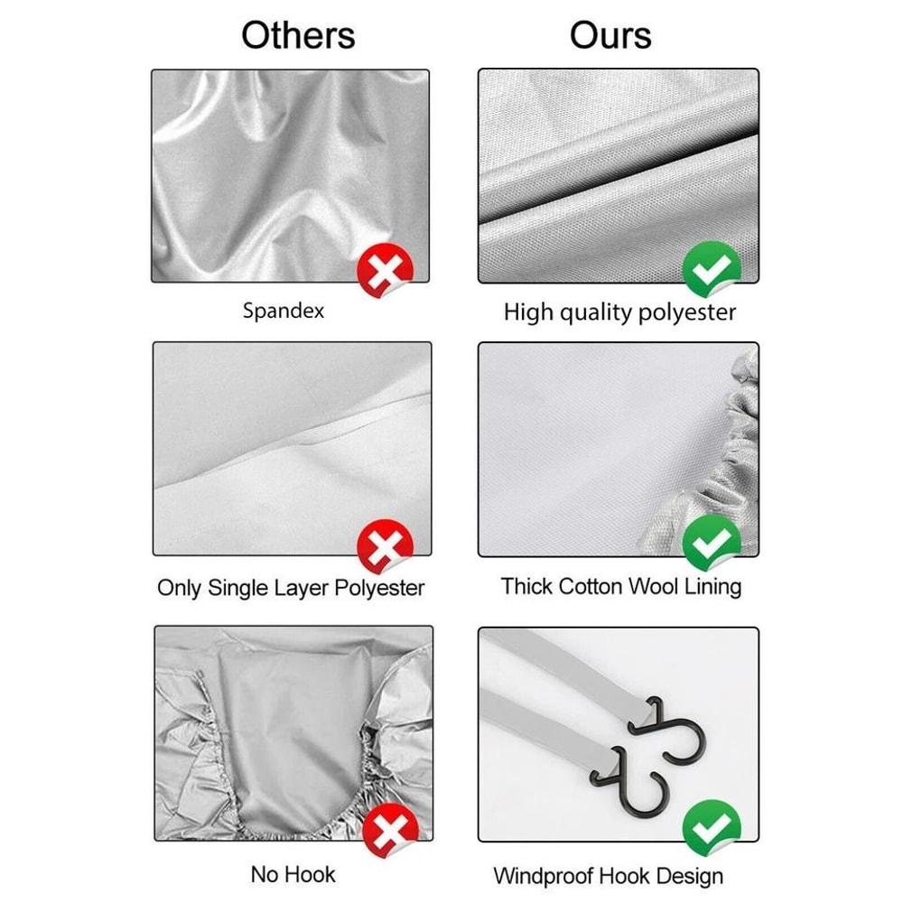 Durable Tire Protector Wheel Cover Set 4