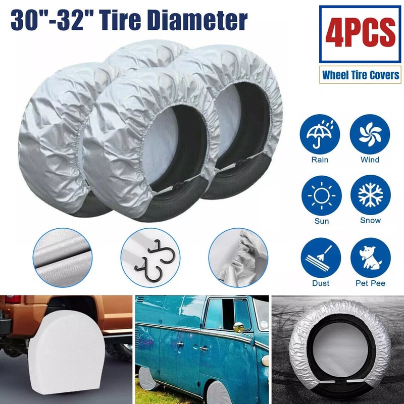 Durable Tire Protector Wheel Cover Set 5