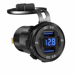 fast car charger pd usb outlet, charging ports