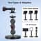 Adjustable Magnetic Camera Mount UltraStrong Ball Head Mount For Cameras Smartphones And More 5