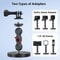 Adjustable Magnetic Camera Mount UltraStrong Ball Head Mount For Cameras Smartphones And More 5