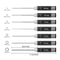 Hex Nut Screwdriver Set Precision Repair Tools 6
