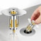 Universal Bathroom Sink Plug Stopper PopUp Drain Filter For Wash Basin Core Bounce Design Easy Inst 0