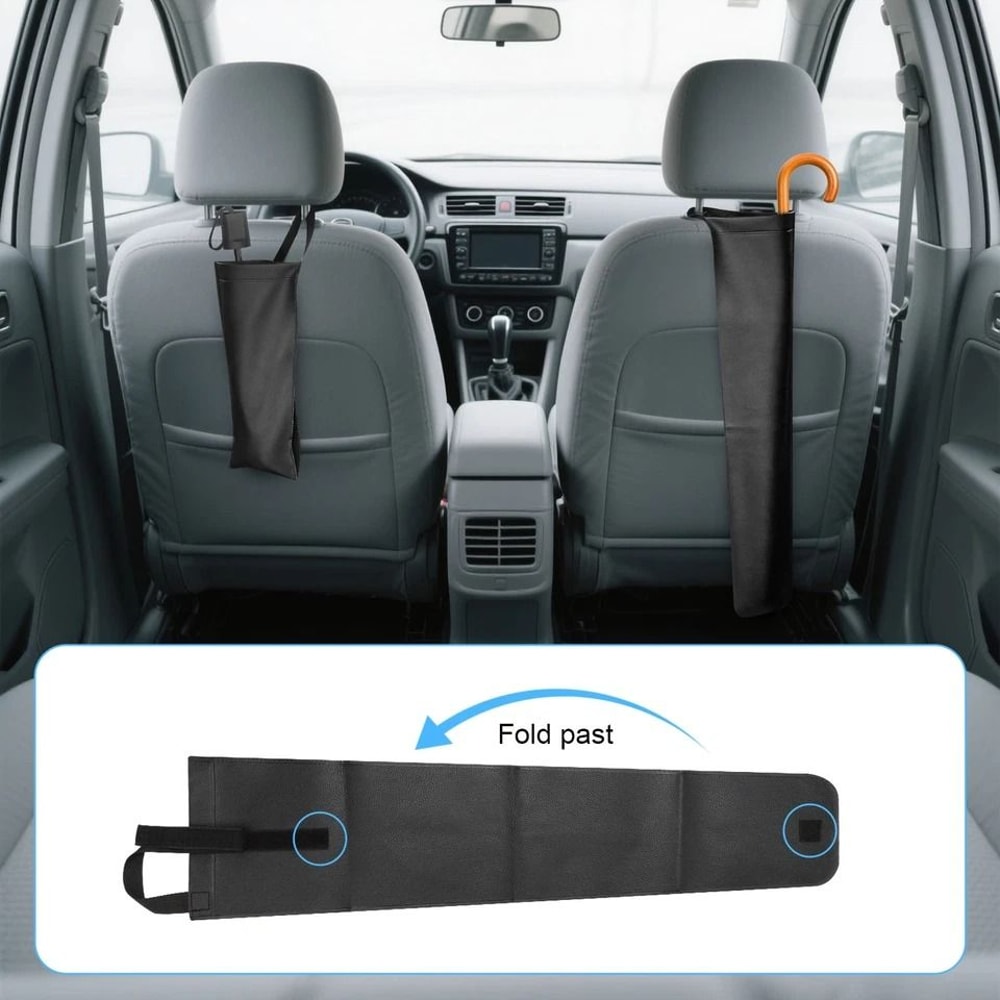 Waterproof Car Umbrella Holder With Strap Seat Back Storage Bag For Umbrella 4