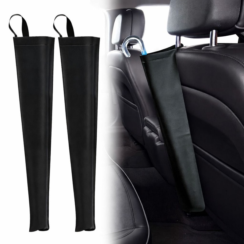 Waterproof Car Umbrella Holder With Strap Seat Back Storage Bag For Umbrella 0