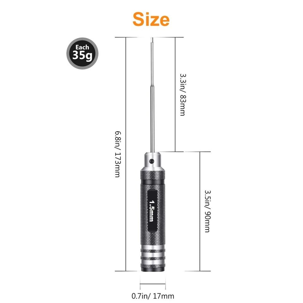 RC Tools Kit Hex Screwdrivers For Helicopter Boat And Drone Repair 1