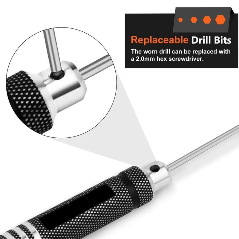 RC Tools Kit Hex Screwdrivers For Helicopter Boat And Drone Repair 2