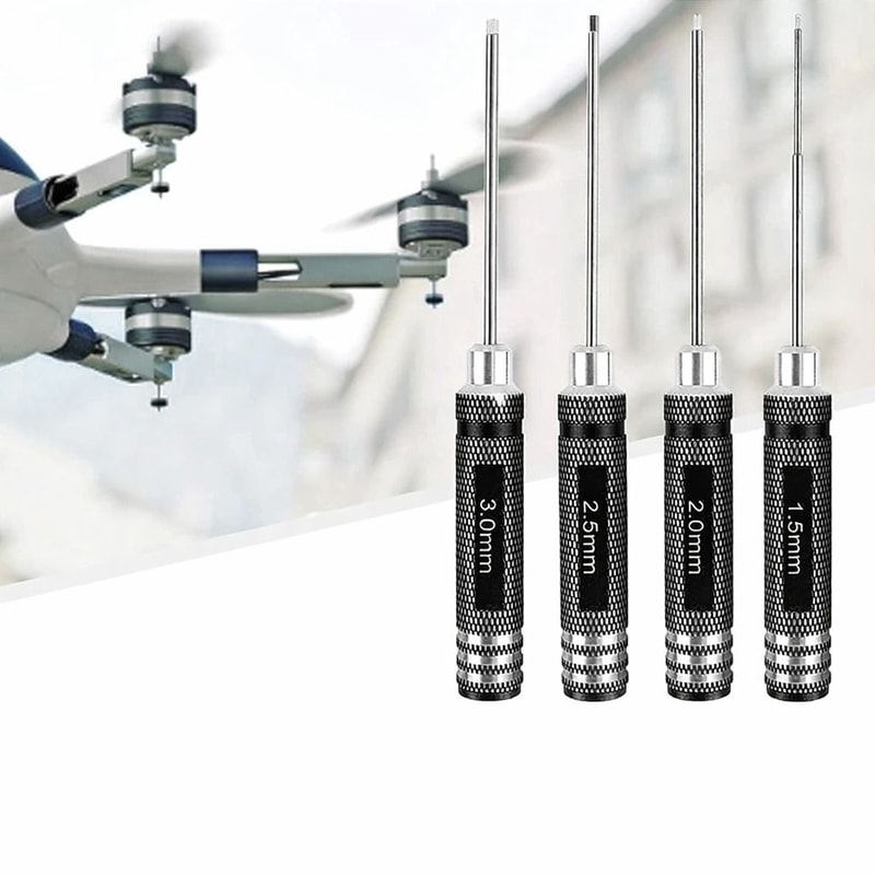 RC Tools Kit Hex Screwdrivers For Helicopter Boat And Drone Repair 0