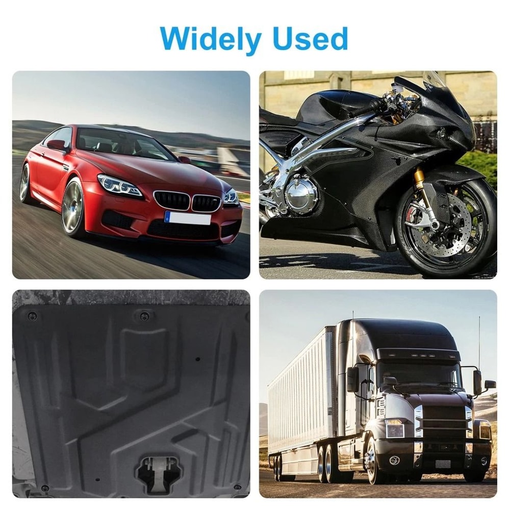 HeavyDuty Metal Car Body Bolt U Nut Clip Kit For Quick Fixing 4