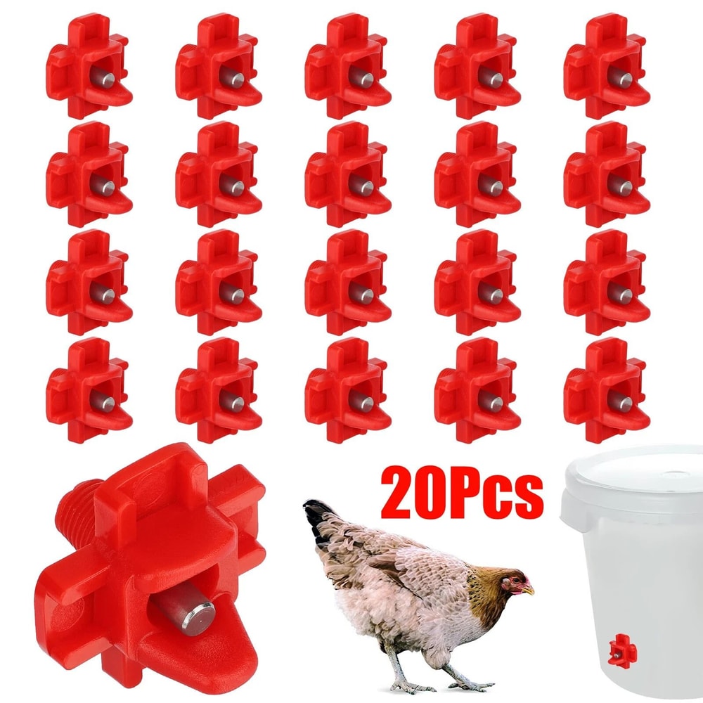 Poultry Drinking System With Automatic Waterer And Chicken Nipples Ideal For Ducks Hens And Quails 3
