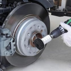 car rust remover, wheel stud cleaner hub resurfacing kit, brake disc polishing tool