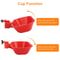 Coop Bucket Setup Red Automatic Chicken Waterer Cups With Drill Bit For Poultry Birds 3
