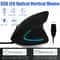Vertical USB Optical Mouse Adjustable Mice For Laptop PC Wired With LED 4