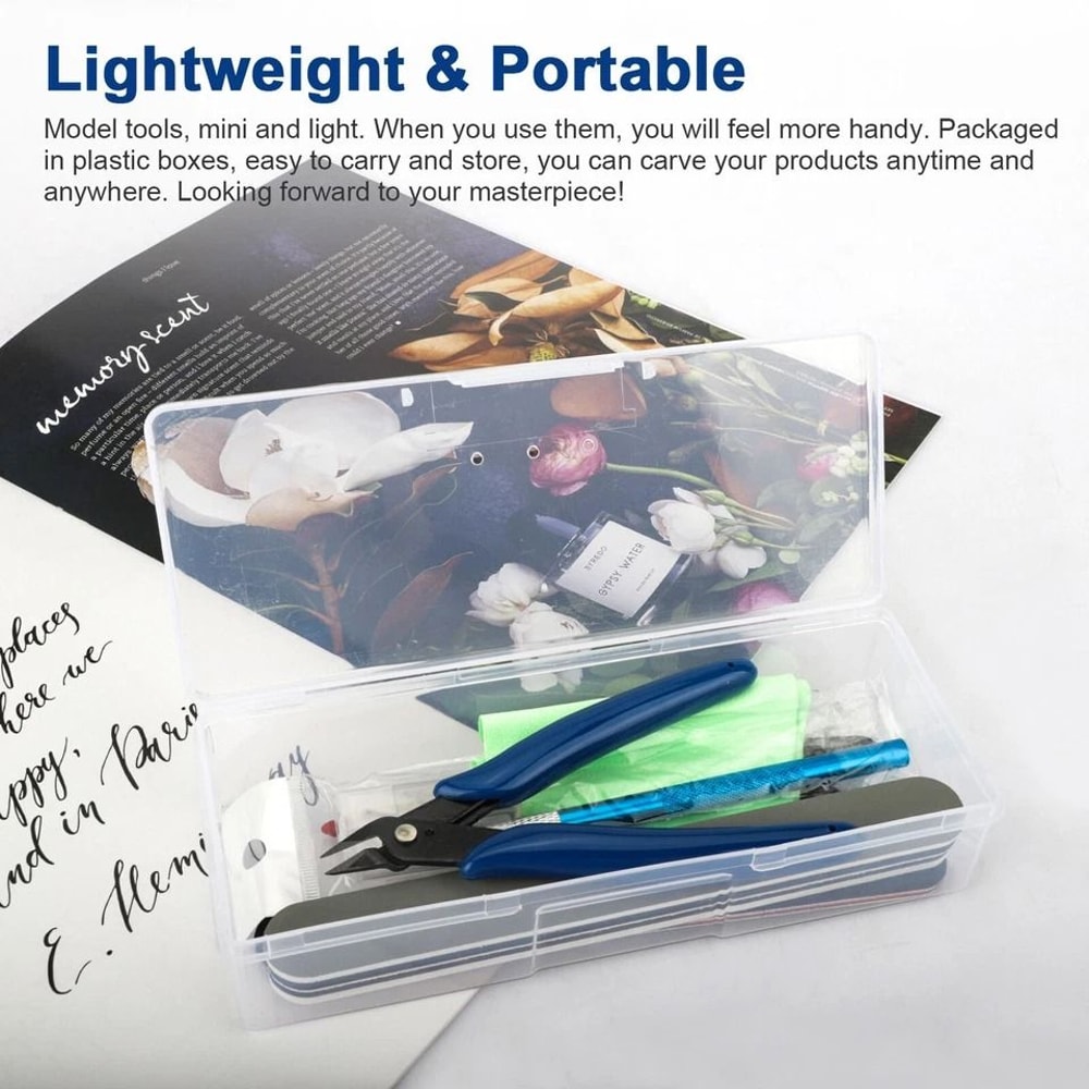 Model Hobby Craft Kit Basic Tool Set For Building And Repairing Cars Toys And Models 4