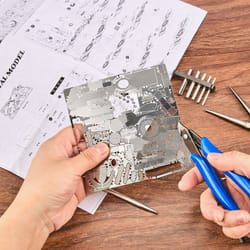 model hobby craft kit, basic tool set for building and repairing cars, toys, and models