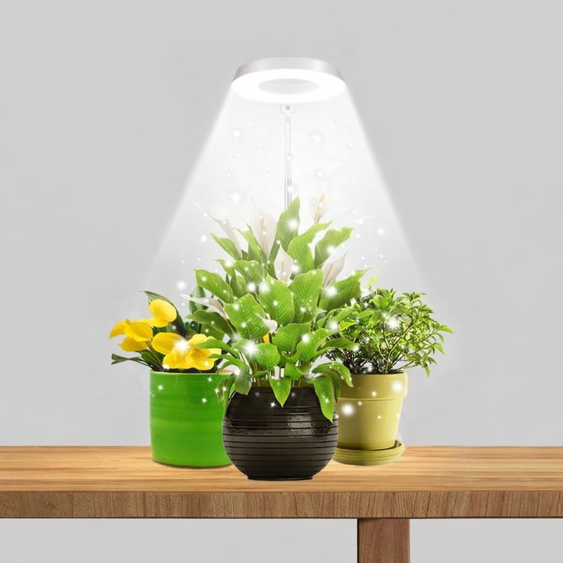 Full Spectrum LED Grow Light Adjustable Plant Growing Lamp For Indoor Use 0