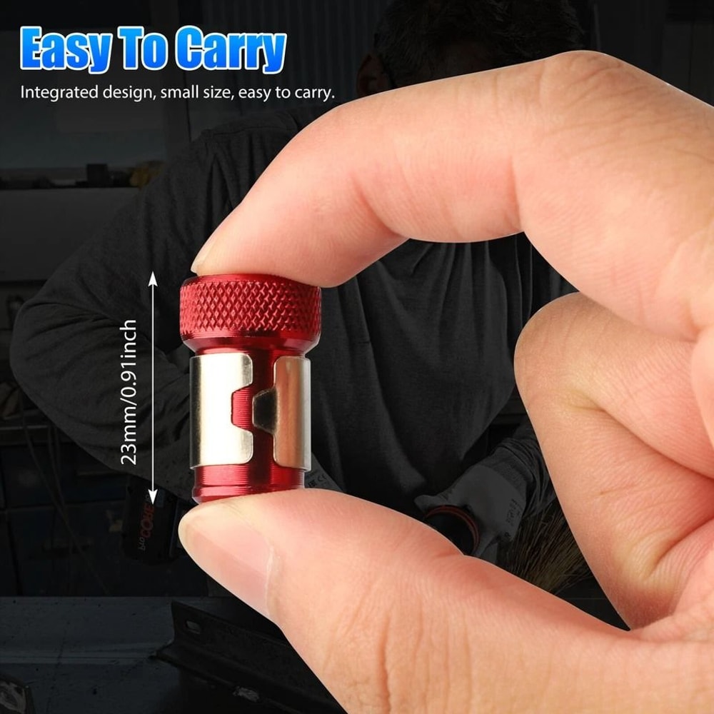 Durable Magnetic Screwlock Sleeve For Screwdriver Bits Batch Head Holder Ring 3