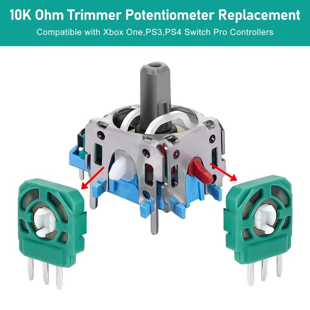 Analog Joystick Potentiometer Replacement Switch Pro Controller 5