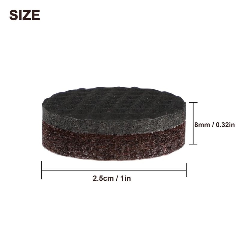 SelfAdhesive Furniture Protector Pads NonSlip Felt For Table And Chair Feet Floor Guards 2