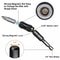 Magnetic Drill Bit Tip Holder Shank Impact Pivoting Accessory Swivel Tool 9