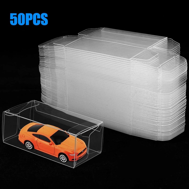 Clear PVC Display Case For Car Models Dustproof And ScratchProtected 4