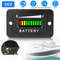 Battery Indicator Meter Gauge For Golf Carts Accurate LED Display Weatherproof 6
