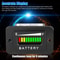 Battery Indicator Meter Gauge For Golf Carts Accurate LED Display Weatherproof 8