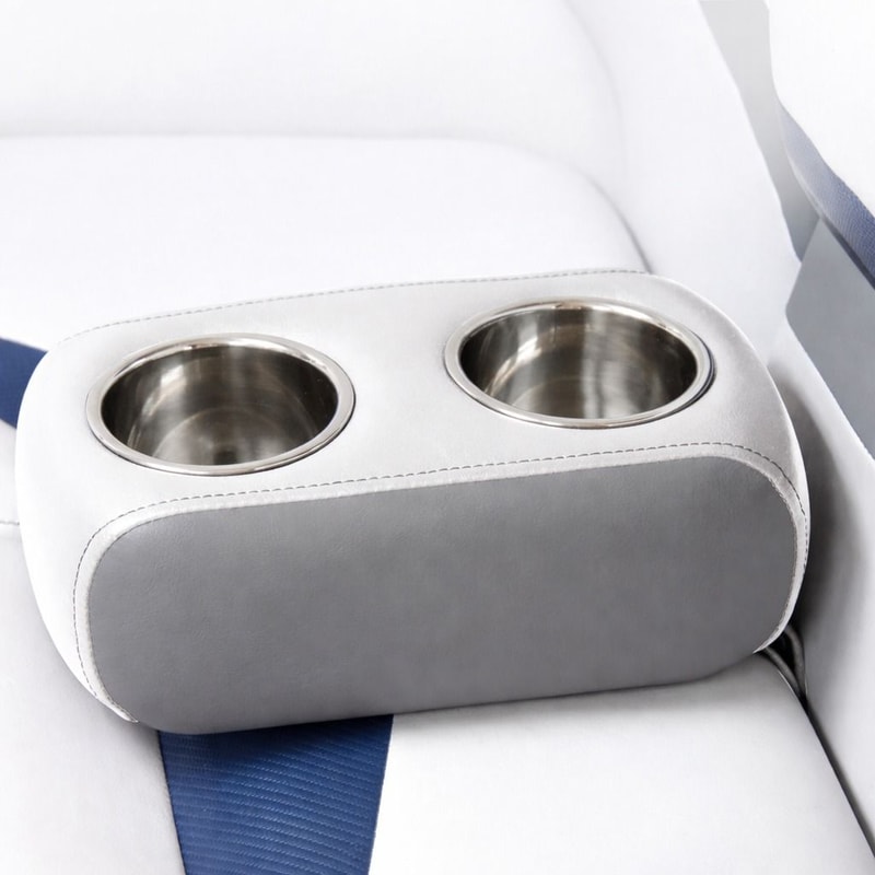 Durable Stainless Steel Cup Drink Holders Mount For Game Tables Car Boat 0