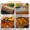 NonStick Copper Grill Mats Reusable BBQ Pad Baking Oven Sheet Liner Cooking Copper Mats 2