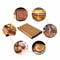 NonStick Copper Grill Mats Reusable BBQ Pad Baking Oven Sheet Liner Cooking Copper Mats 0